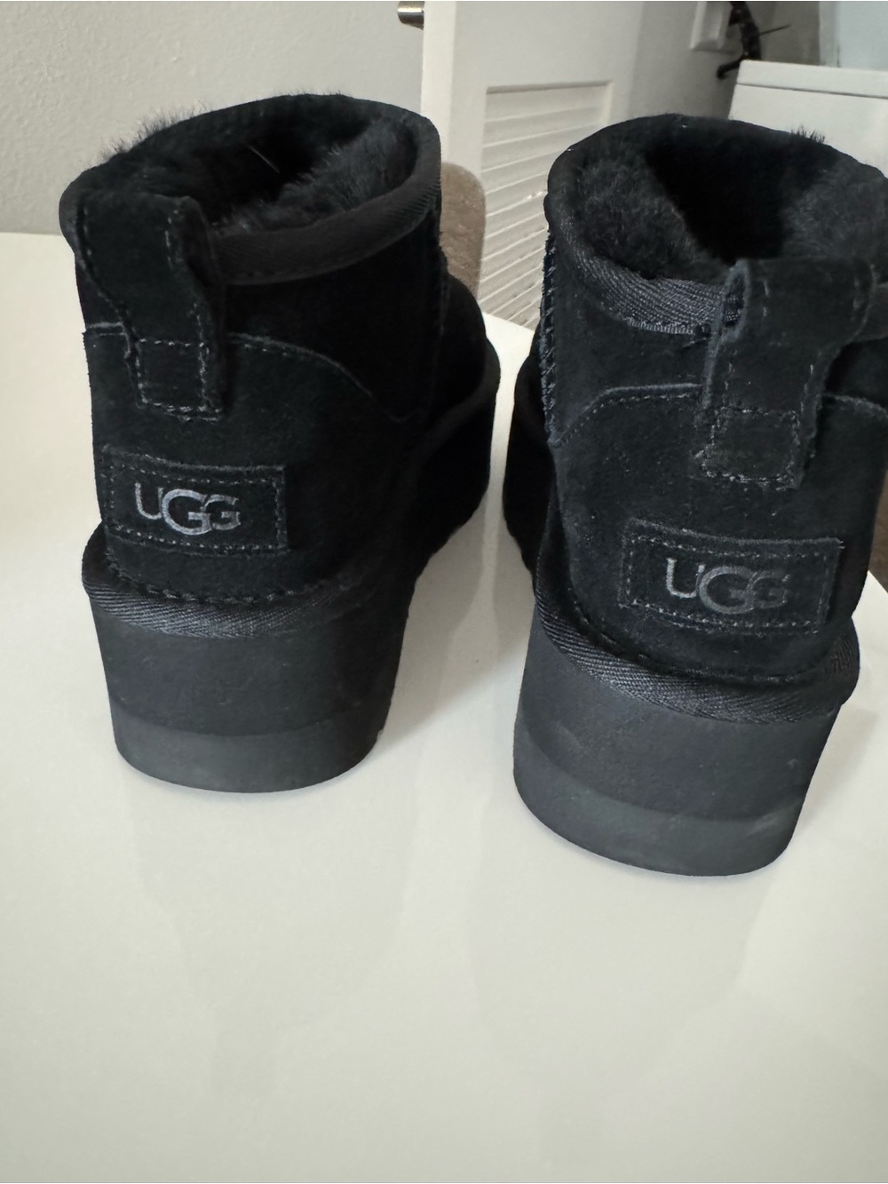 UGG Black Platform Mini Boot - Picture 6 of 7